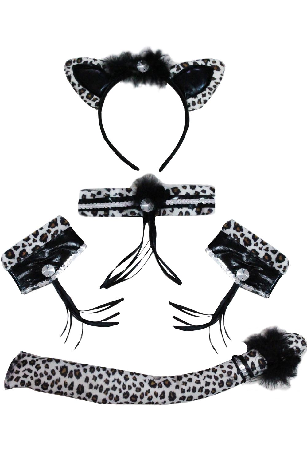 SET TIGROTTA LUSSO 5 ELEMENTI